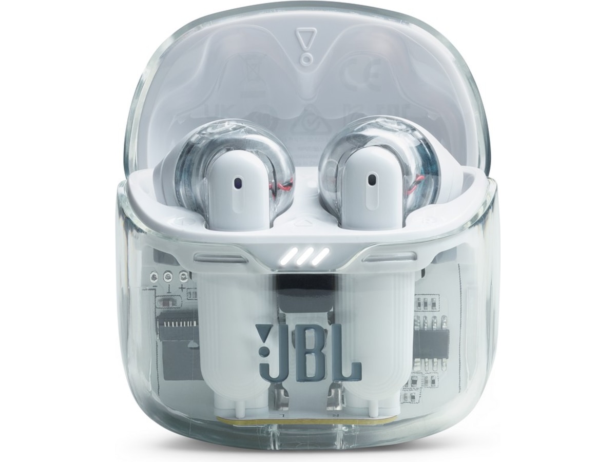 JBL Tune Flex Ghost Trådløse Ørepropper, In-Ear (hvit) Ørepropper