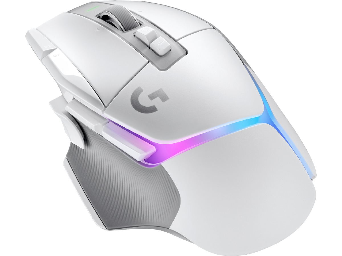 Logitech G502 X Plus Gamingmus (hvit) Gamingmus