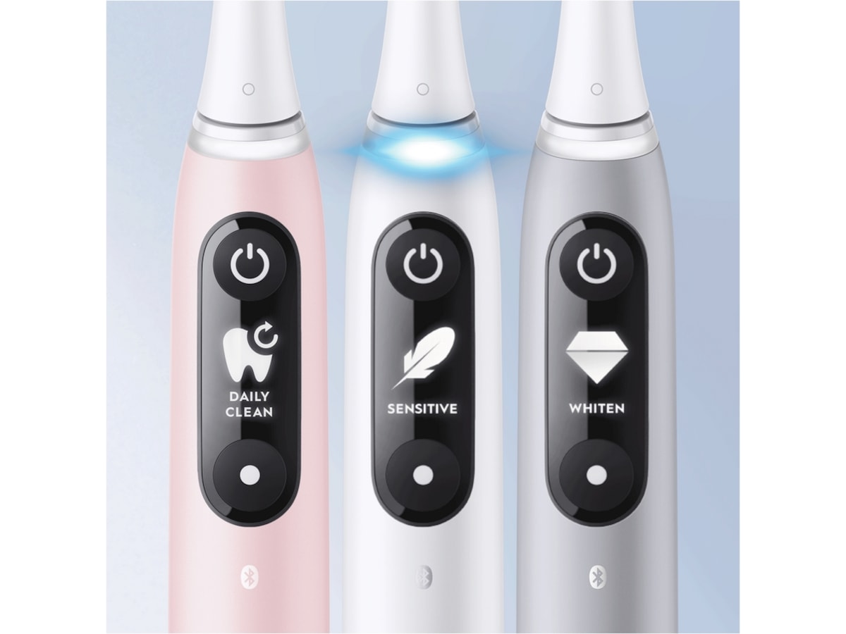 Oral-B iO 6S Elektrisk Tannbørste (hvit) Elektriske tannbørster