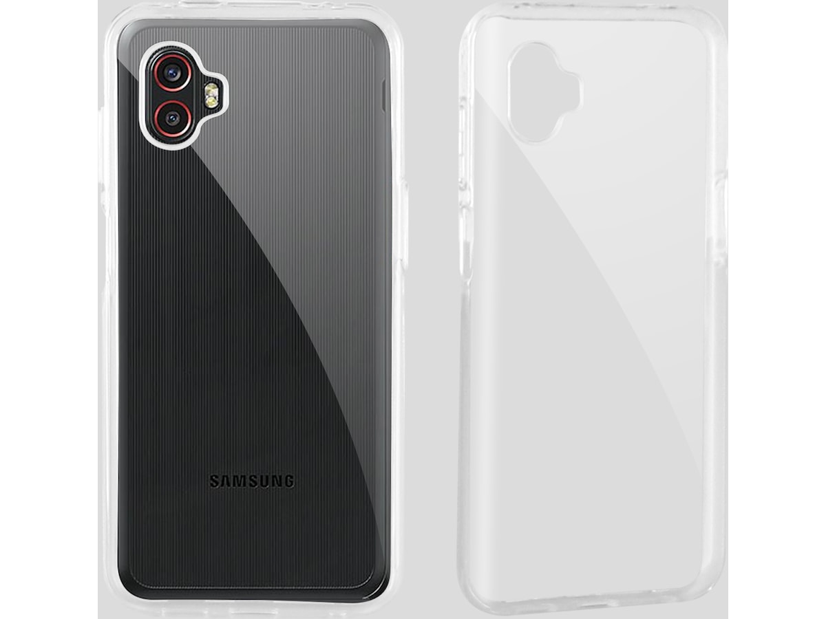 iiglo Galaxy Xcover 6 Pro Silikondeksel (gjennomsiktig) Mobildeksel