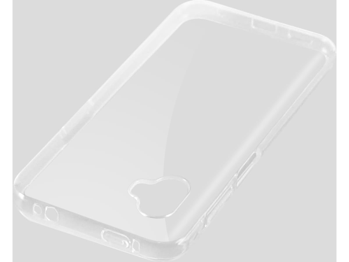 iiglo Galaxy Xcover 6 Pro Silikondeksel (gjennomsiktig) Mobildeksel