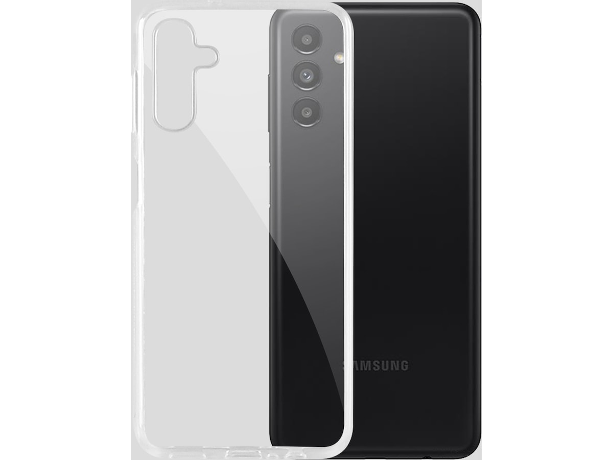 iiglo Galaxy A13 5G / A04S Silikondeksel (gjennomsiktig) Mobildeksel