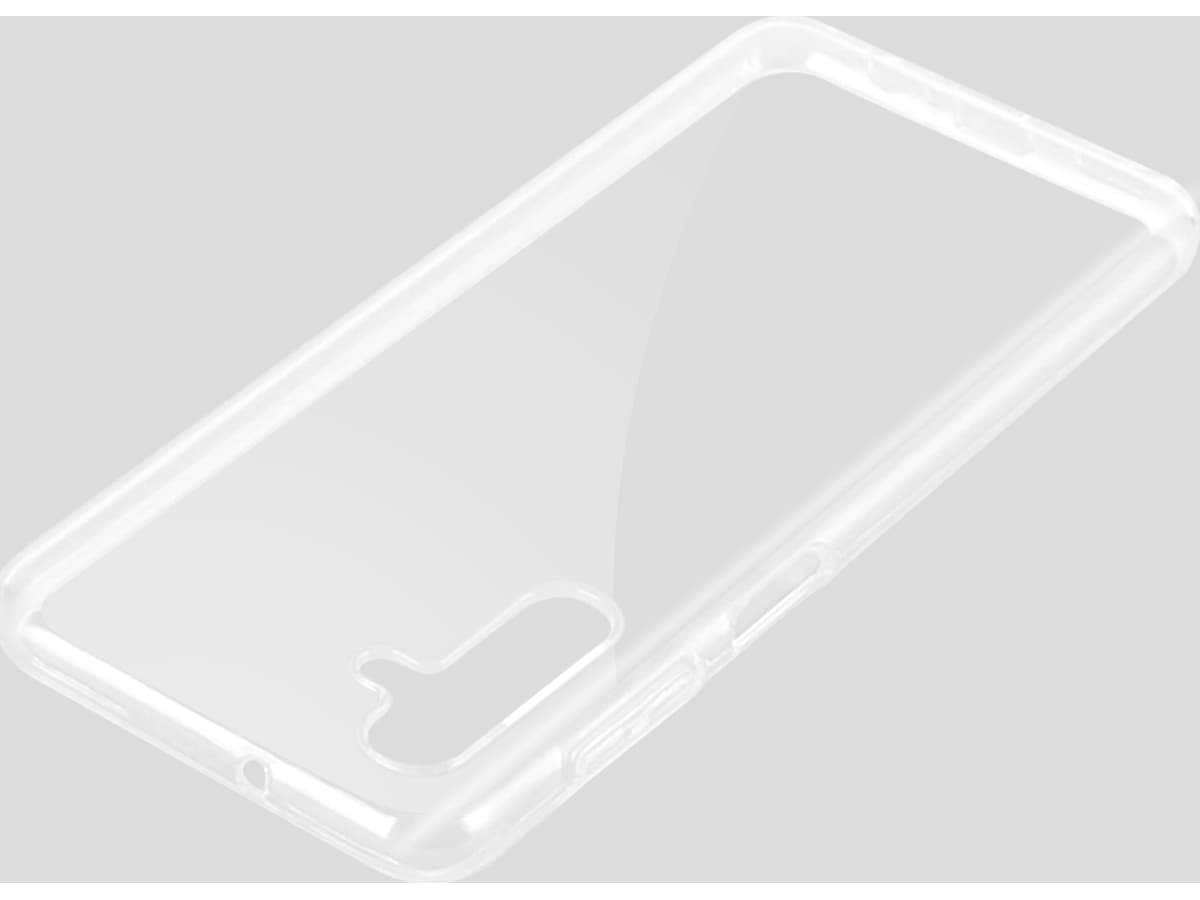 iiglo Galaxy A13 5G / A04S Silikondeksel (gjennomsiktig) Mobildeksel