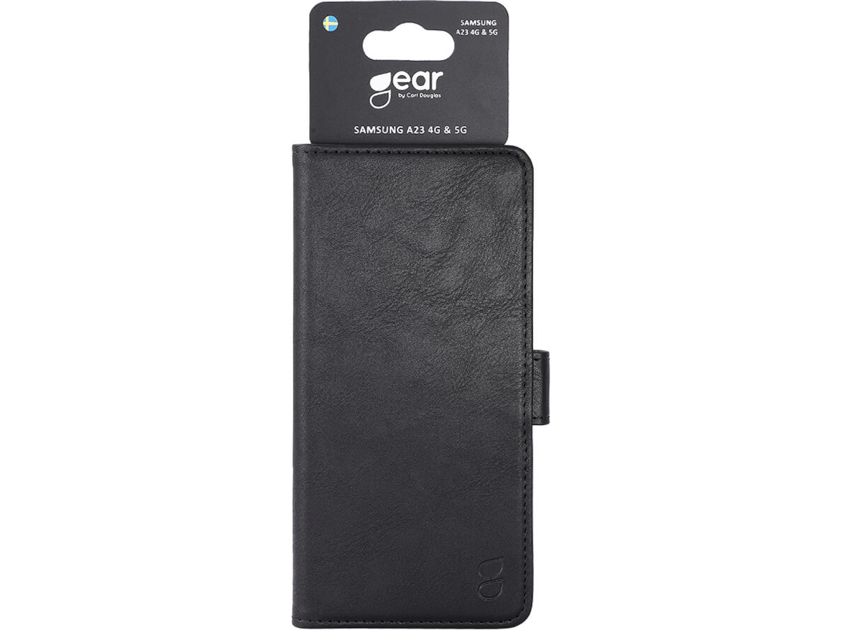 Gear Galaxy A23 5G Lommebokdeksel (sort) Mobildeksel