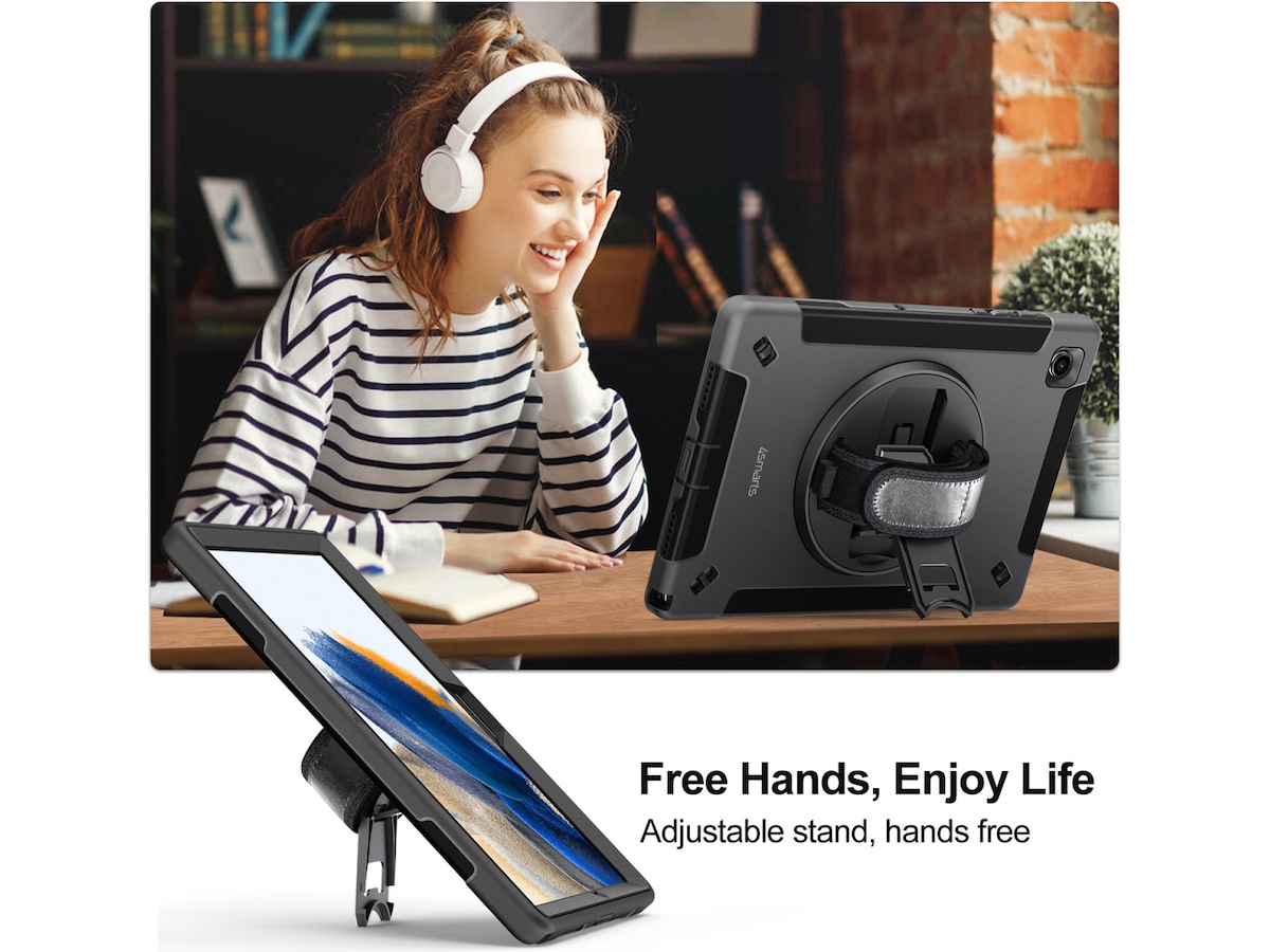 4smarts Galaxy Tab Active4 Pro Rugged Case Grip Deksel til nettbrett