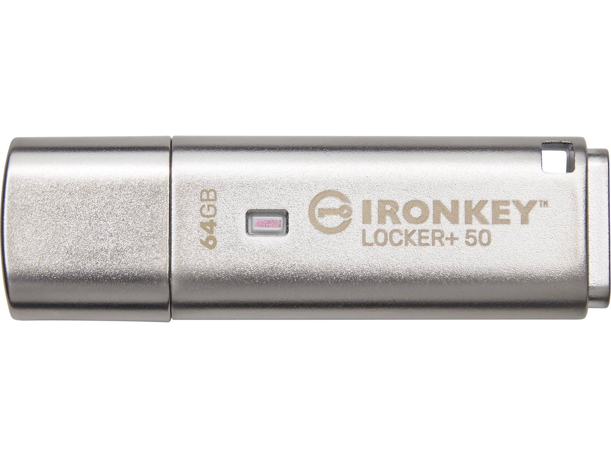 Kingston IronKey Locker+ 50 64GB Minnepenn / USB