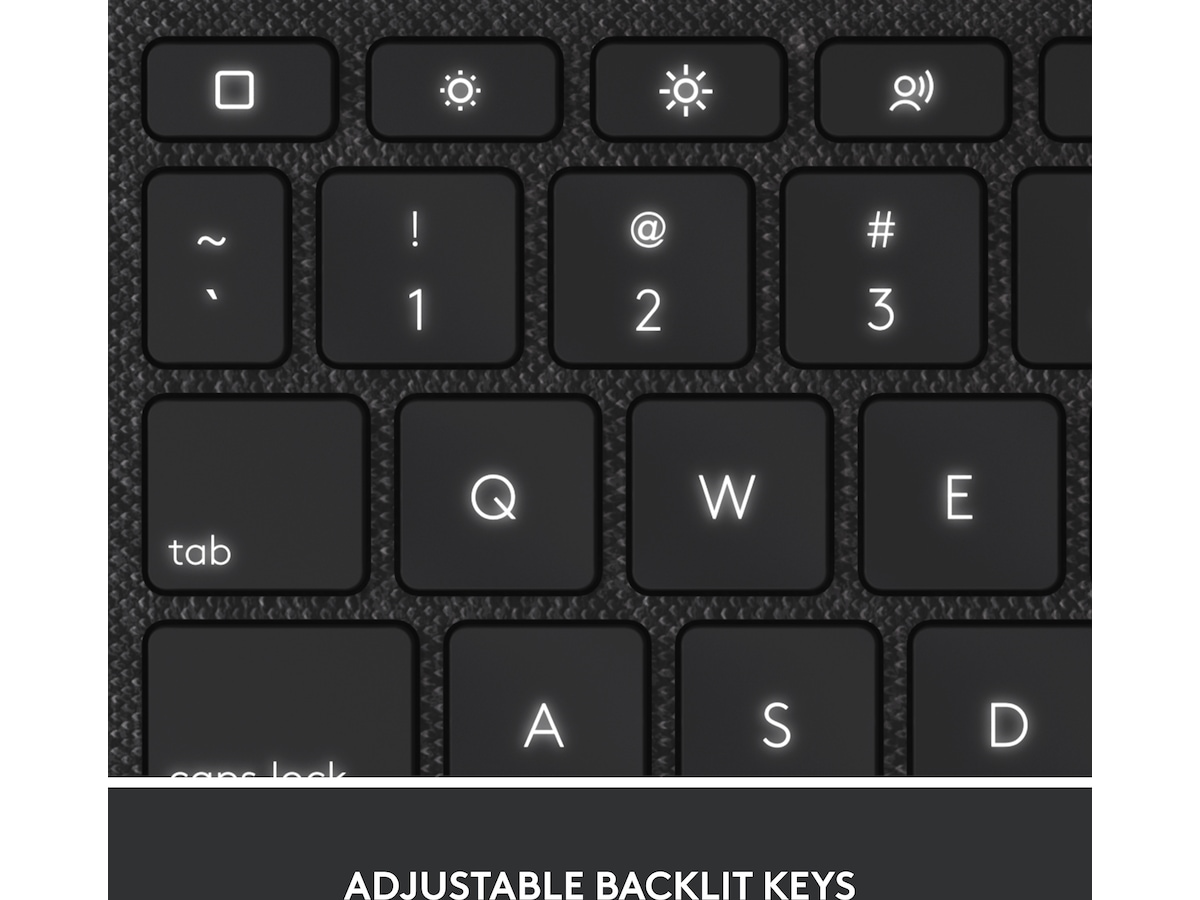 Logitech iPad 10,9" / 11" Combo Touch Tastaturdeksel (oxford grey) Deksel til nettbrett