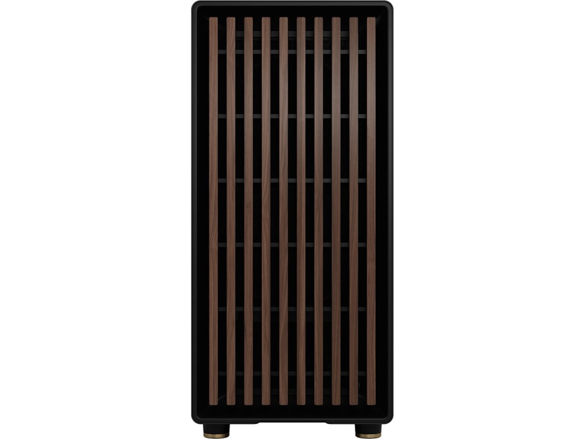 Fractal North Charcoal Black TG Mid Tower Midi tower