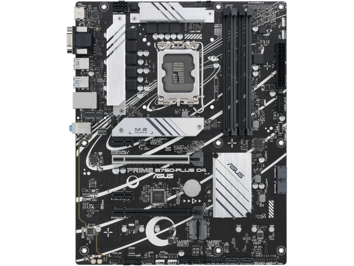 ASUS PRIME B760-PLUS D4 Hovedkort Intel Socket