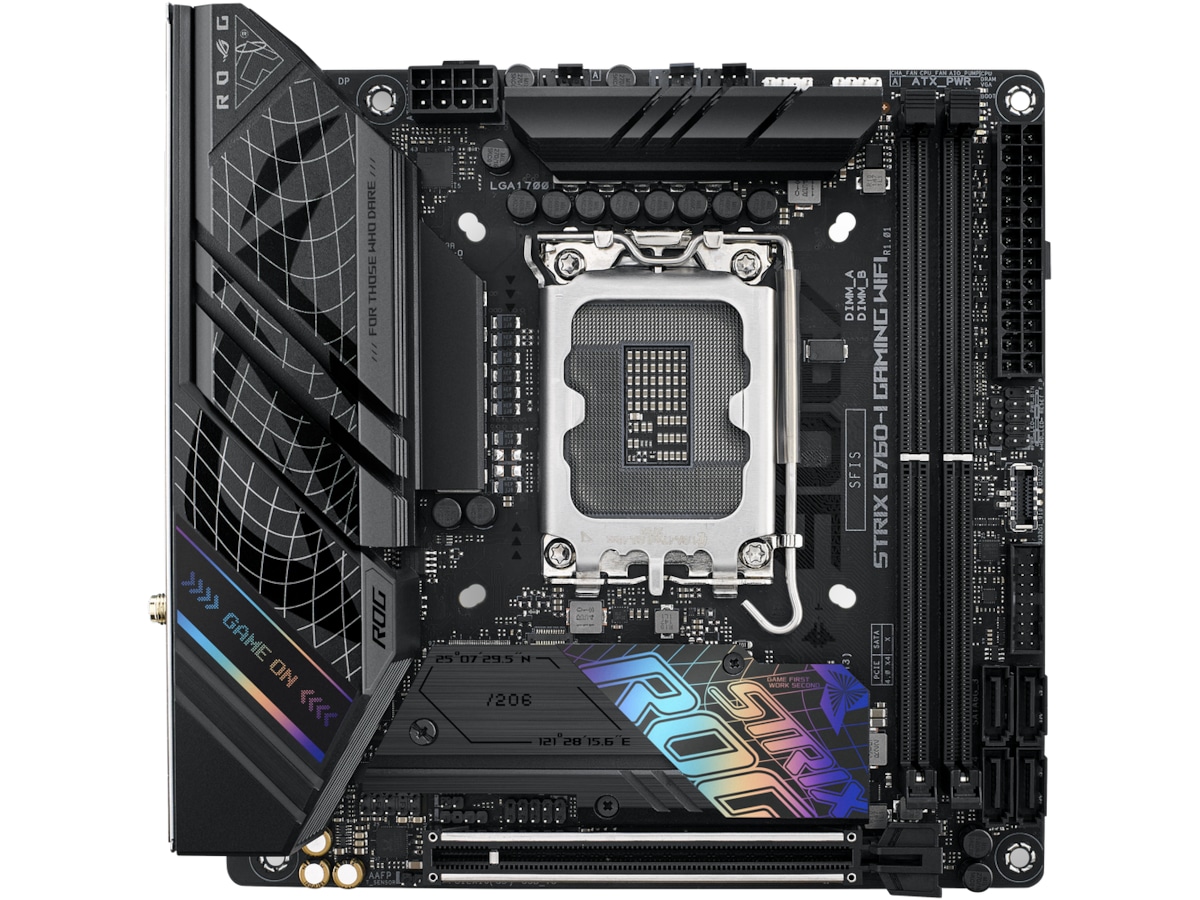 ASUS ROG STRIX B760-I GAMING WIFI Hovedkort Intel Socket