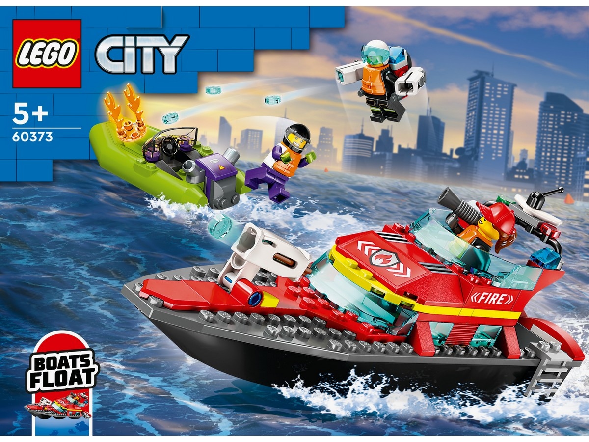 LEGO Brannvesenets redningsbåt 60373 LEGO