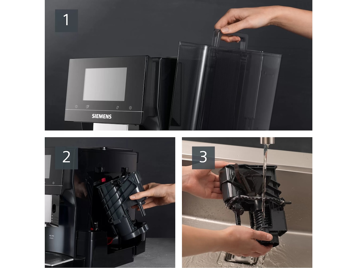 Siemens TP707R06 Espressomaskin (sort)  -B-Grade Demo hjem & fritid