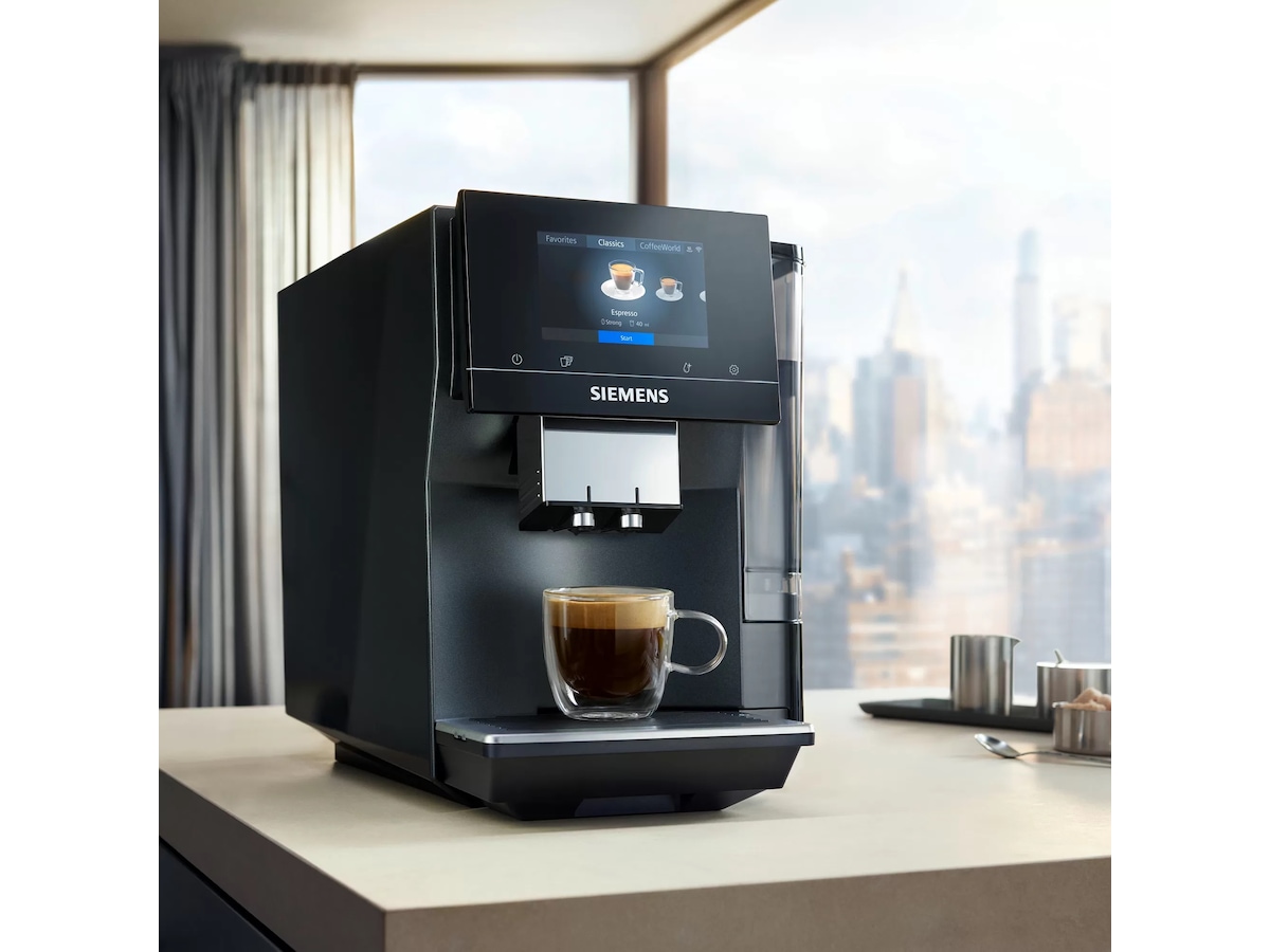 Siemens TP707R06 Espressomaskin (sort)  -B-Grade Demo hjem & fritid