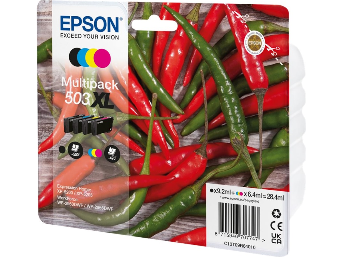 Epson blekk 503 XL multipack Blekkpatroner