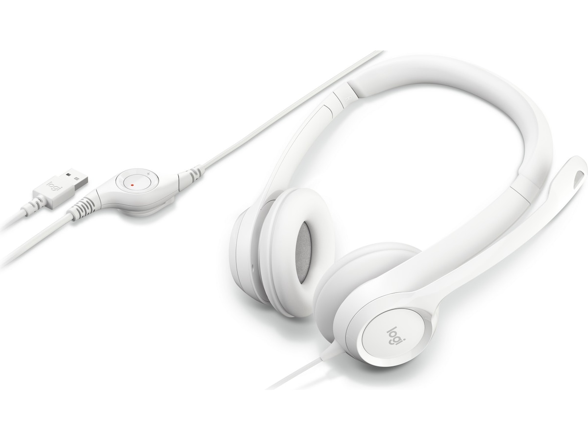 Logitech H390 USB PC headset (offwhite) Headset