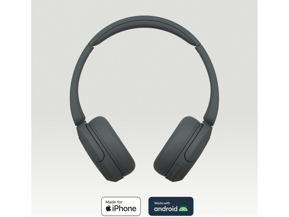 Sony WH-CH520 trådløse hodetelefoner, On-Ear (sort) Hodetelefoner