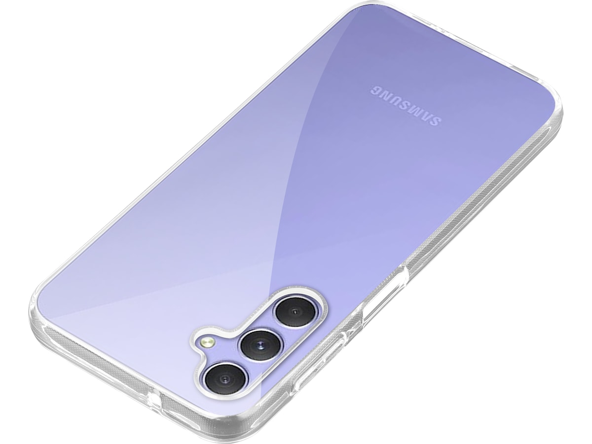 iiglo Galaxy A54 5G Silikondeksel (gjennomsiktig) Mobildeksel