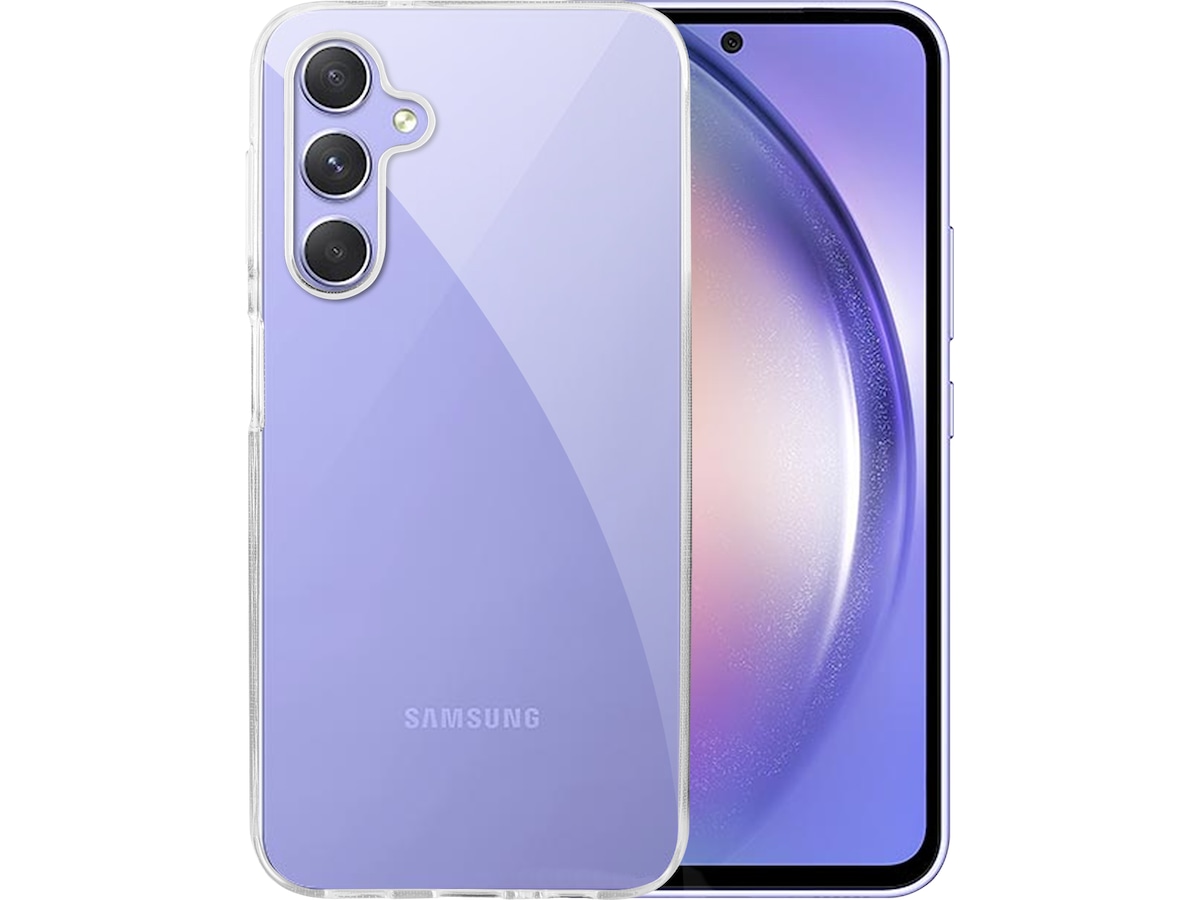iiglo Galaxy A54 5G Silikondeksel (gjennomsiktig) Mobildeksel