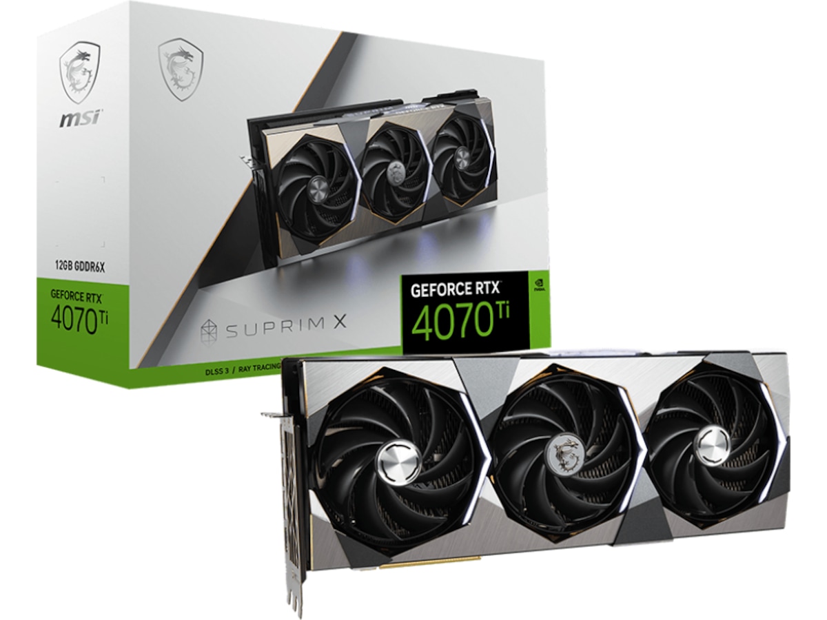MSI GeForce RTX 4070 Ti SUPRIM X -B-Grade Demo skjermkort