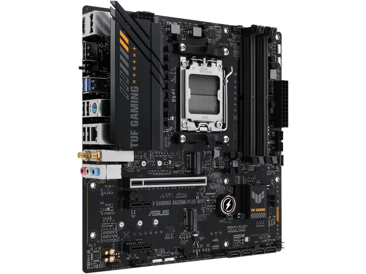 ASUS TUF GAMING A620M-PLUS WIFI Hovedkort AMD Socket