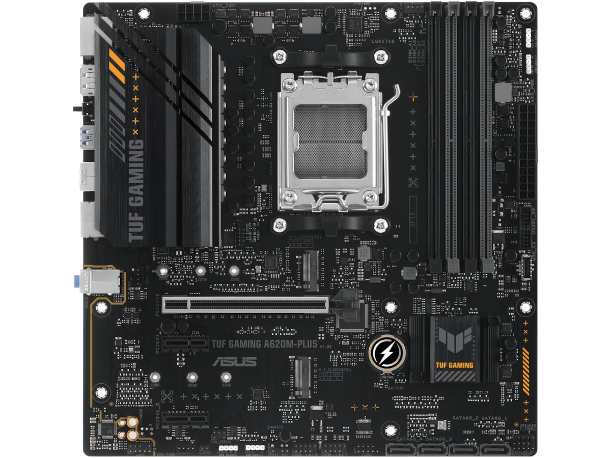 ASUS TUF GAMING A620M-PLUS Hovedkort AMD Socket