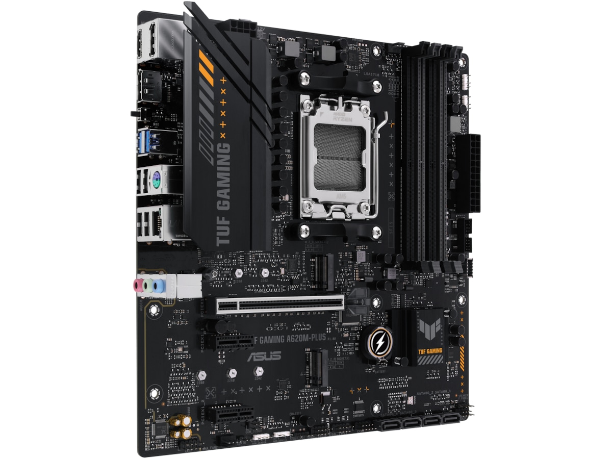 ASUS TUF GAMING A620M-PLUS Hovedkort AMD Socket