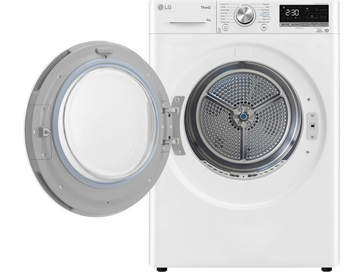 LG RH80V9AV7N Tørketrommel (hvit) Tørketrommel