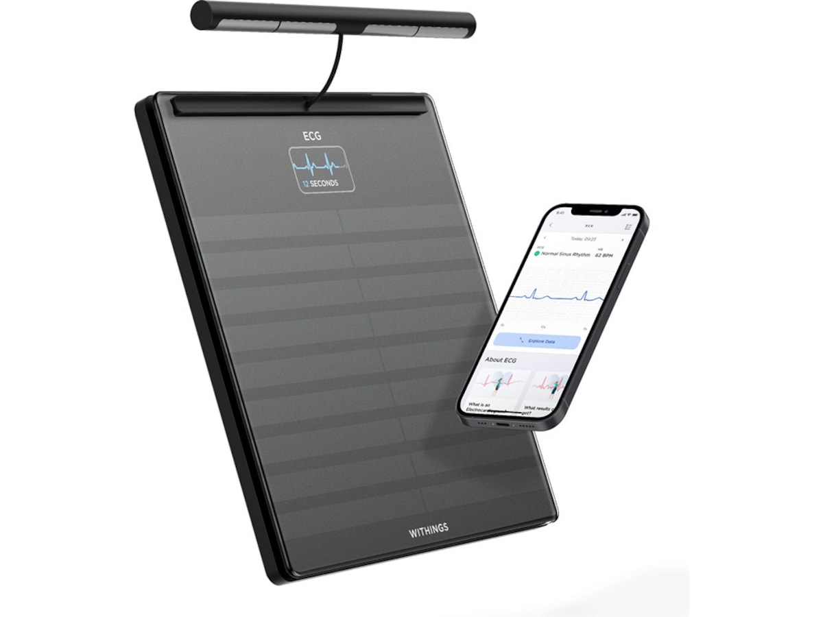 Withings Body Scan smart badevekt (sort) Badevekt