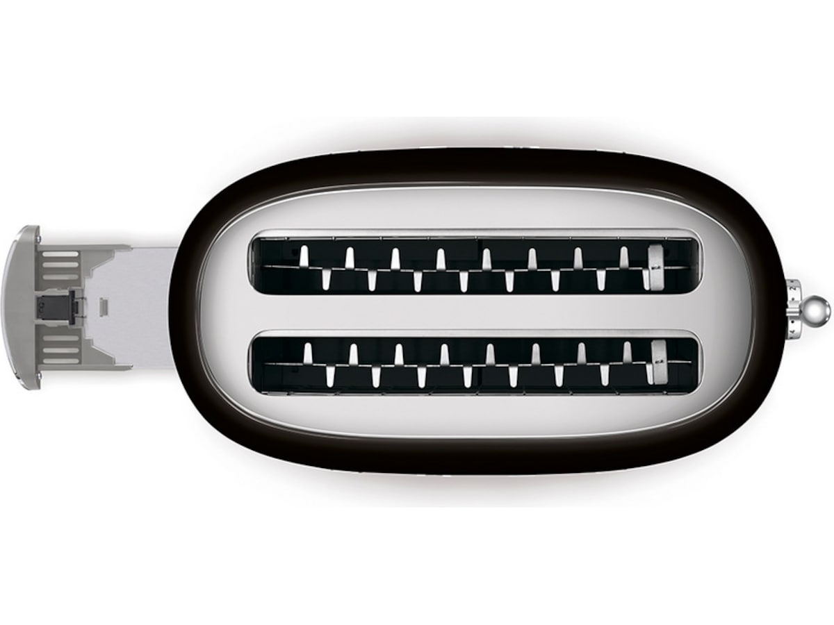 Smeg TSF02BLEU  4x2 brødrister (sort) Brødristere