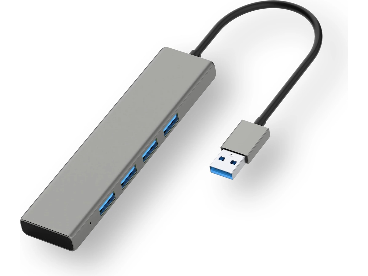 Andersson USB-A Hub (grå) Dockingstasjon & USB-HUB