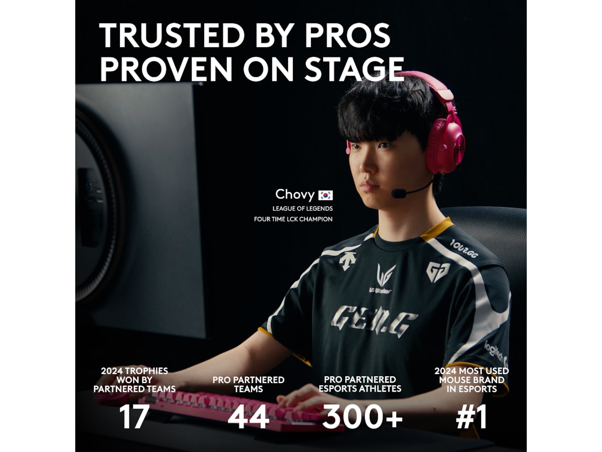 Logitech G Pro X Superlight 2 Lightspeed Trådløs Gamingmus (sort) Gamingmus