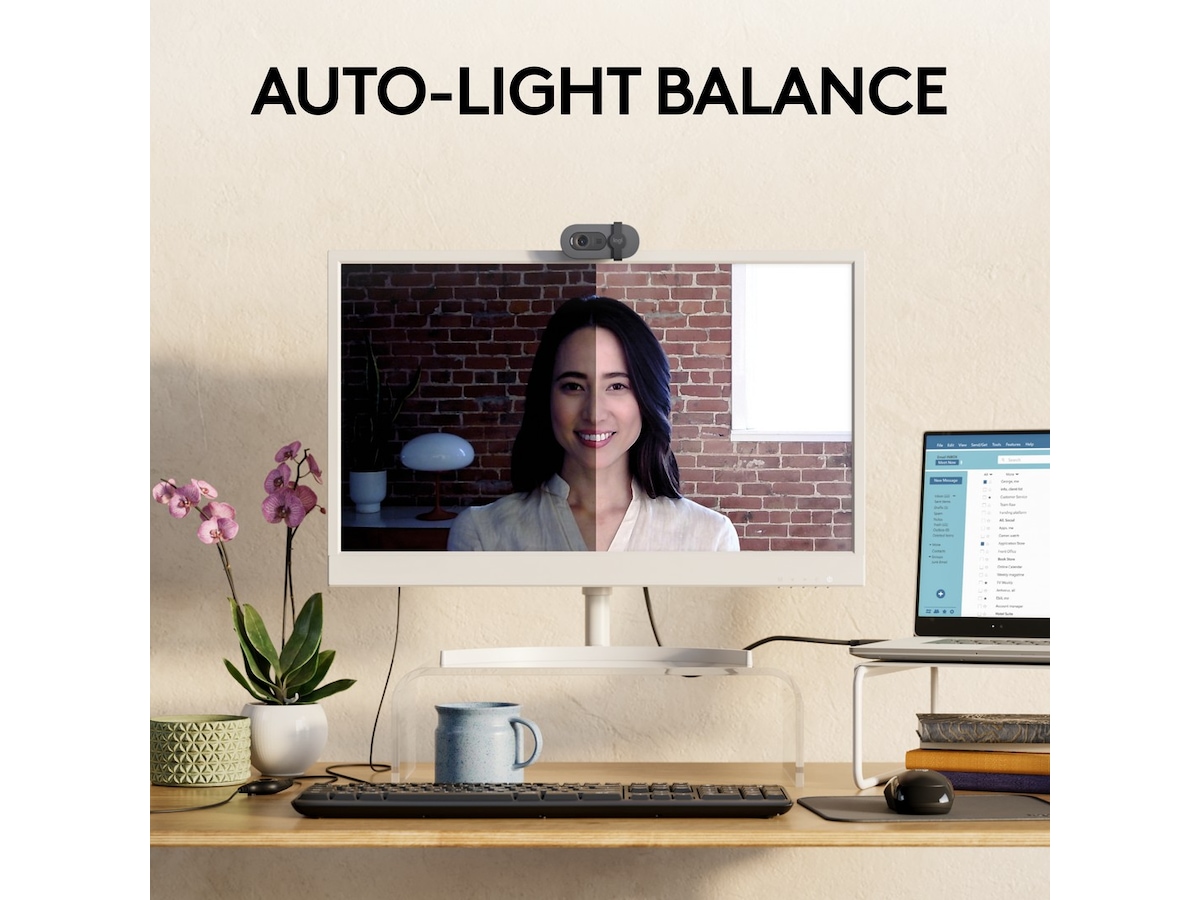 Logitech Brio 100 Full HD webkamera (graphite) Webkamera