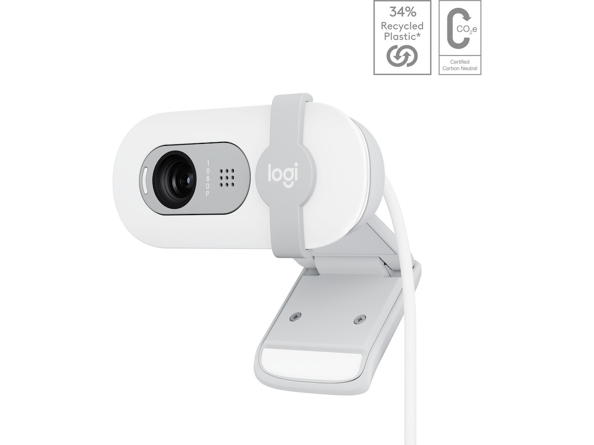 Logitech Brio 100 Full HD webkamera (off-white) Webkamera