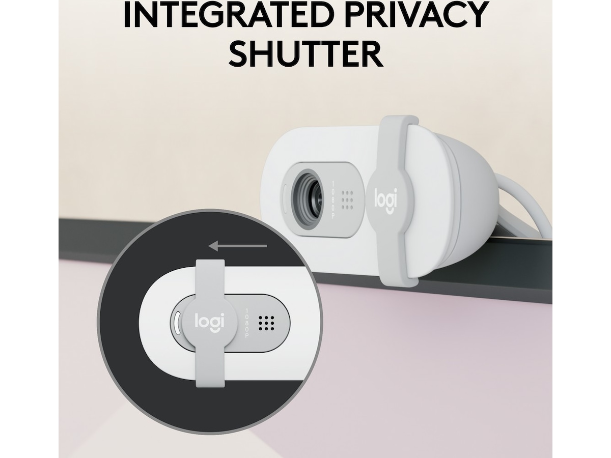 Logitech Brio 100 Full HD webkamera (off-white) Webkamera