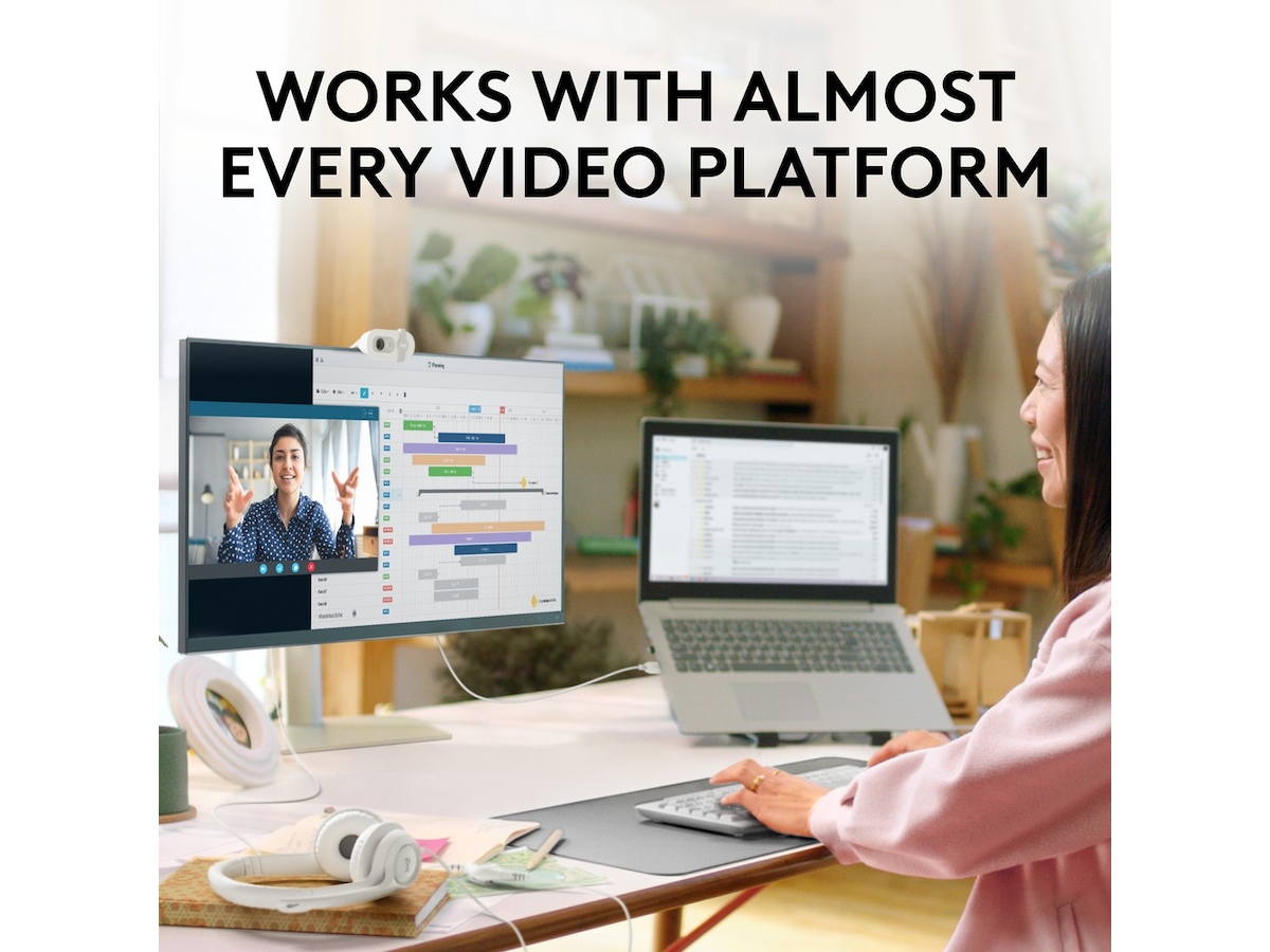 Logitech Brio 100 Full HD webkamera (off-white) Webkamera