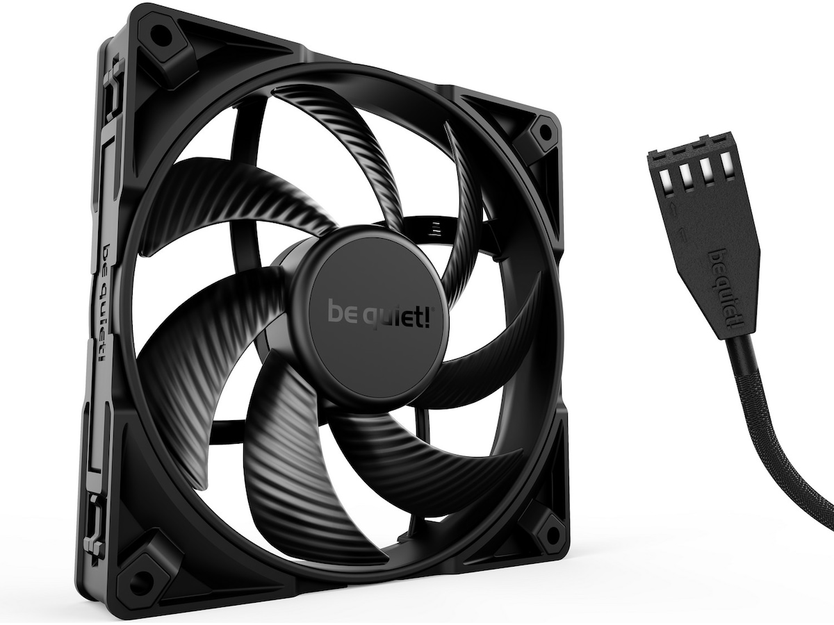 be quiet! Silent Wings Pro 4 140mm PWM Vifte (sort) Vifter