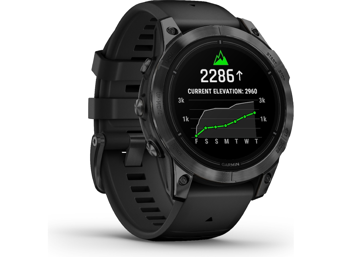 Garmin epix Pro (gen 2) 47mm GPS (slate gray/black) -B-Grade Demo klokker