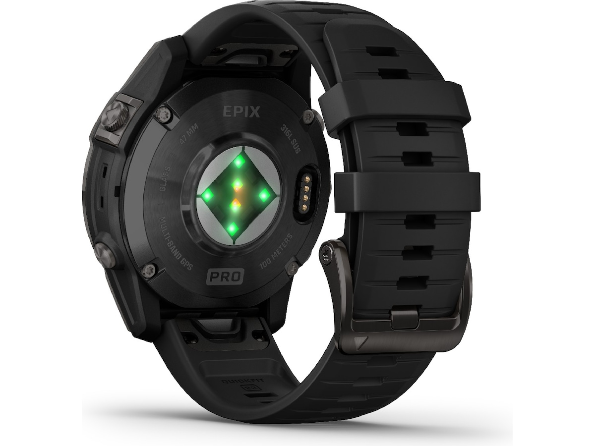 Garmin epix Pro (gen 2) 47mm GPS (slate gray/black) -B-Grade Demo klokker