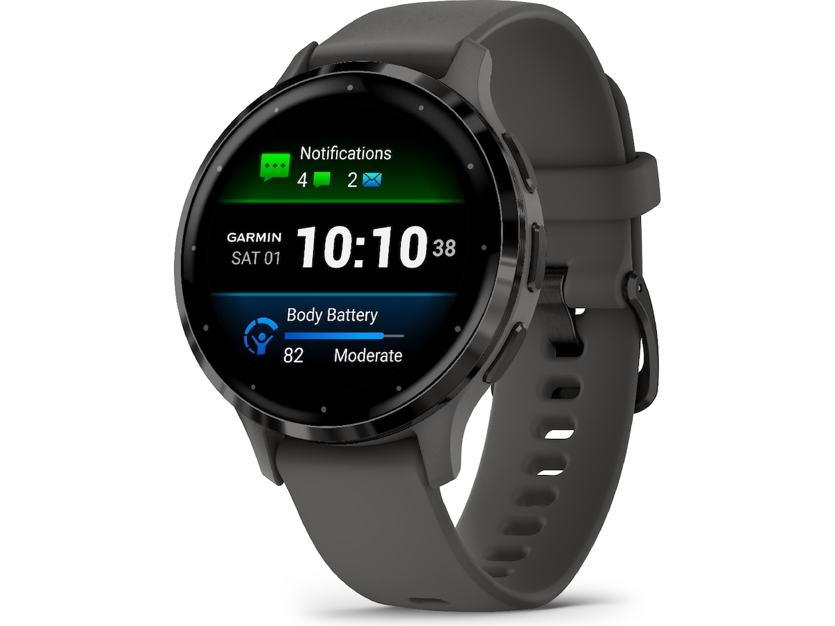 Garmin Venu 3S 41mm GPS (pebble gray/slate) Smartklokker