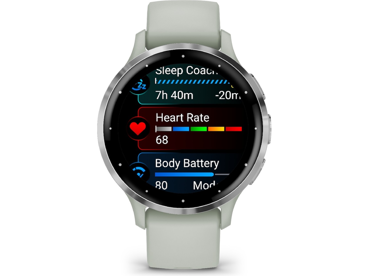 Garmin Venu 3S 41mm GPS (sage gray/passivated) Smartklokker
