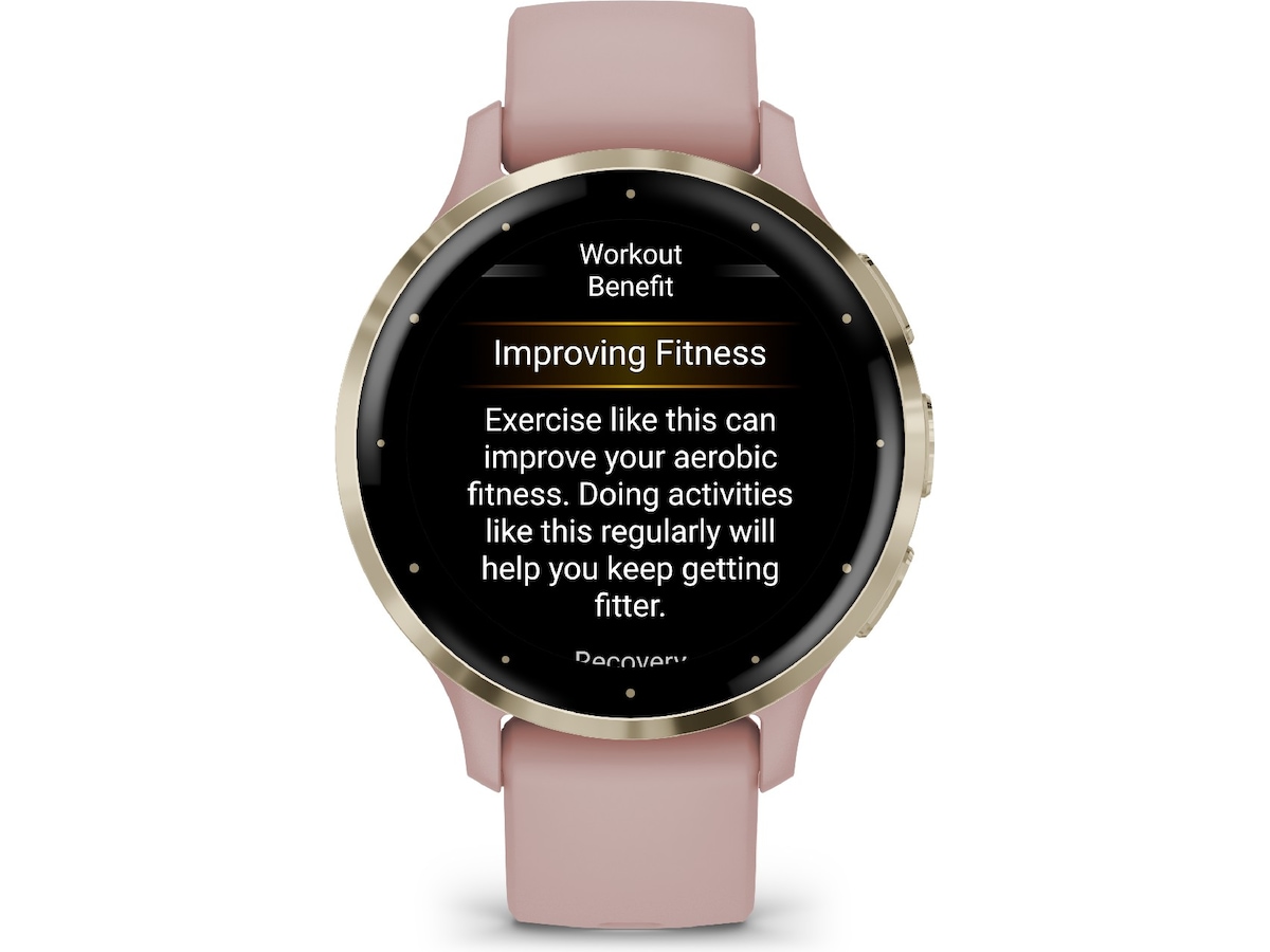 Garmin Venu 3S 41mm GPS (dust rose/soft gold) Smartklokker