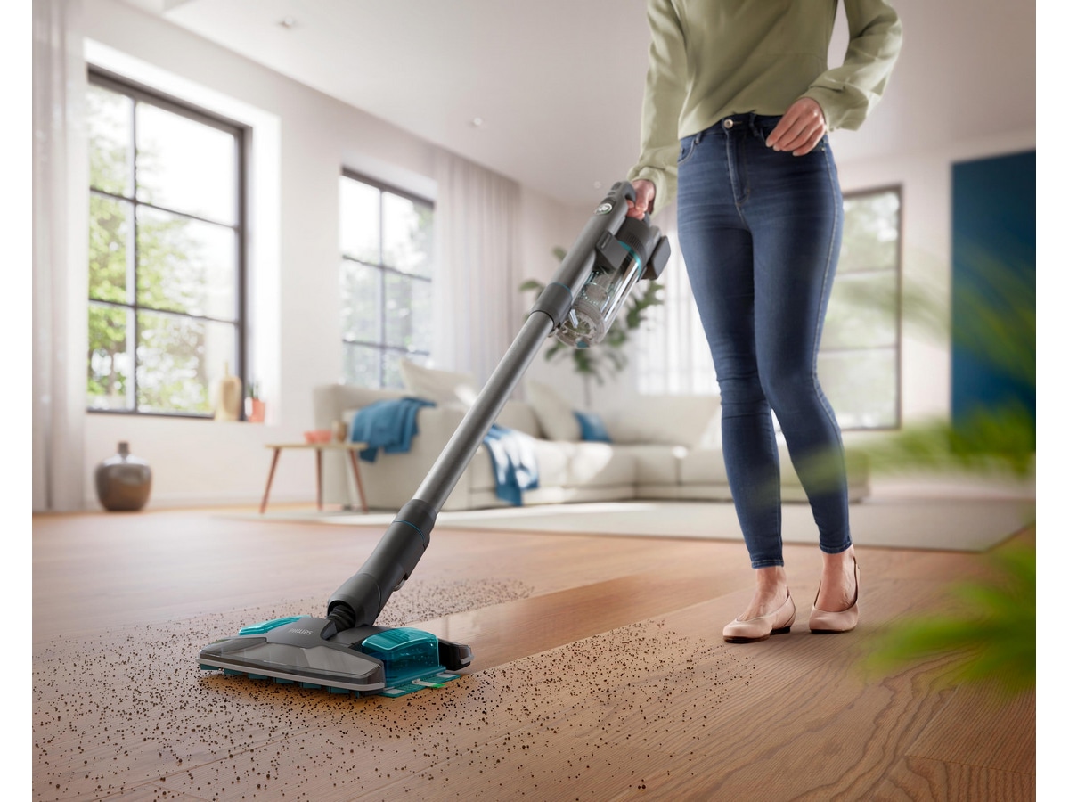 Philips XC8057/01 Trådløs støvsuger (aqua) Trådløse støvsugere