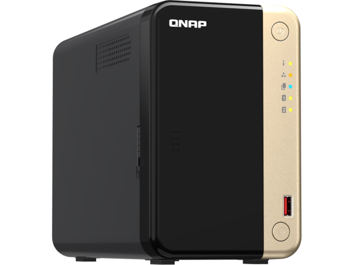 QNAP TS264 NAS 8G RAM -B-Grade Demo nettverk