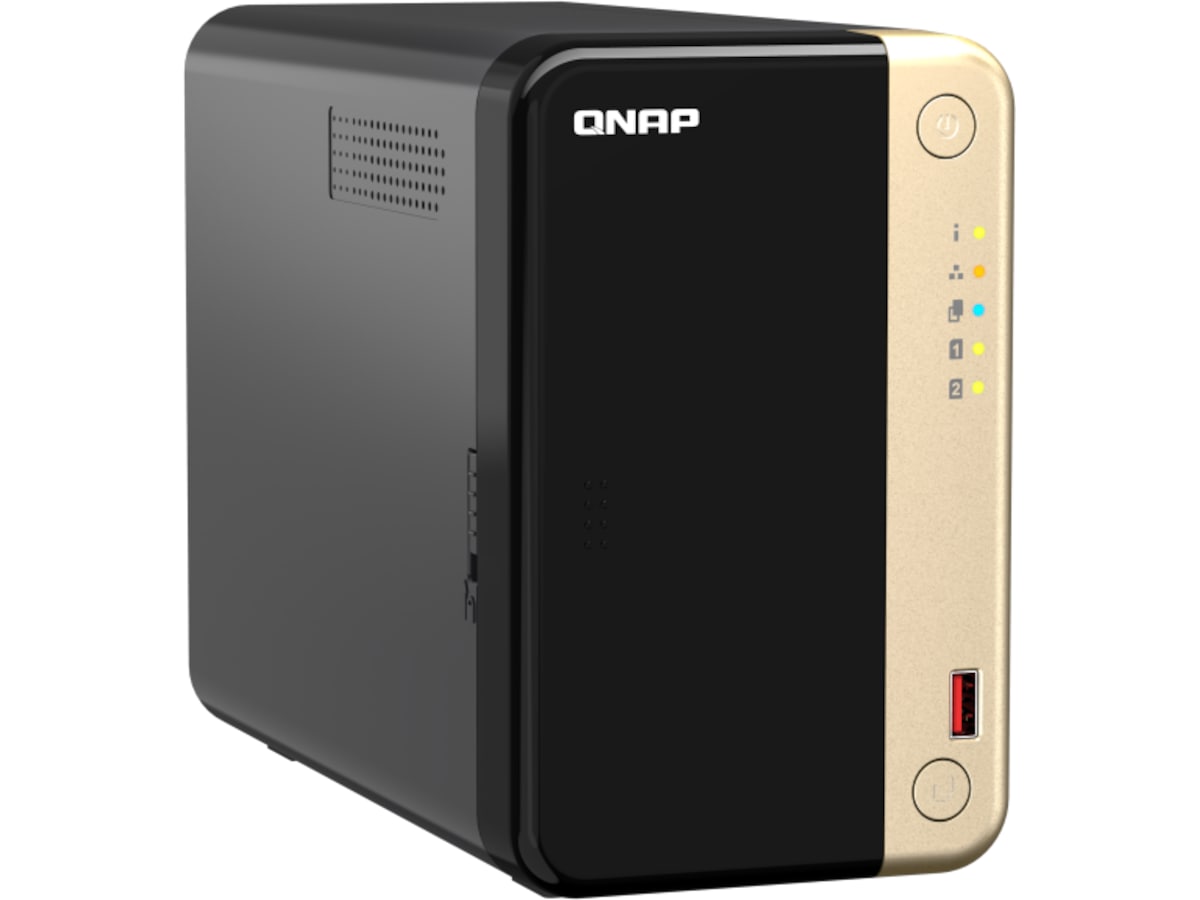 QNAP TS264 NAS 8G RAM -B-Grade Demo nettverk