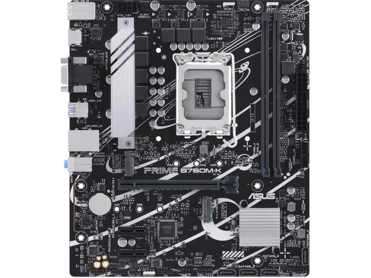 Asus Prime B760M-K Hovedkort Intel Socket