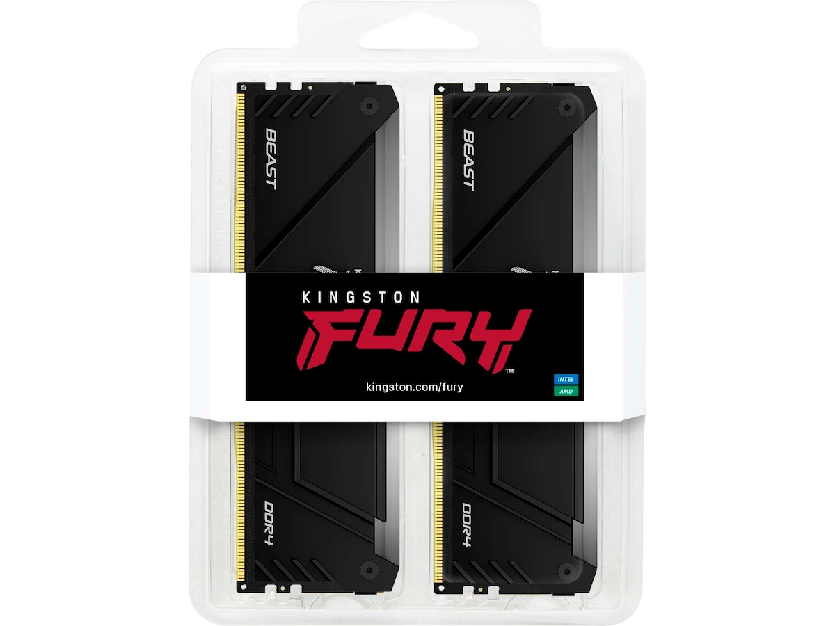 Kingston FURY Beast RGB DDR4 3200MHz 16GB Minnebrikker