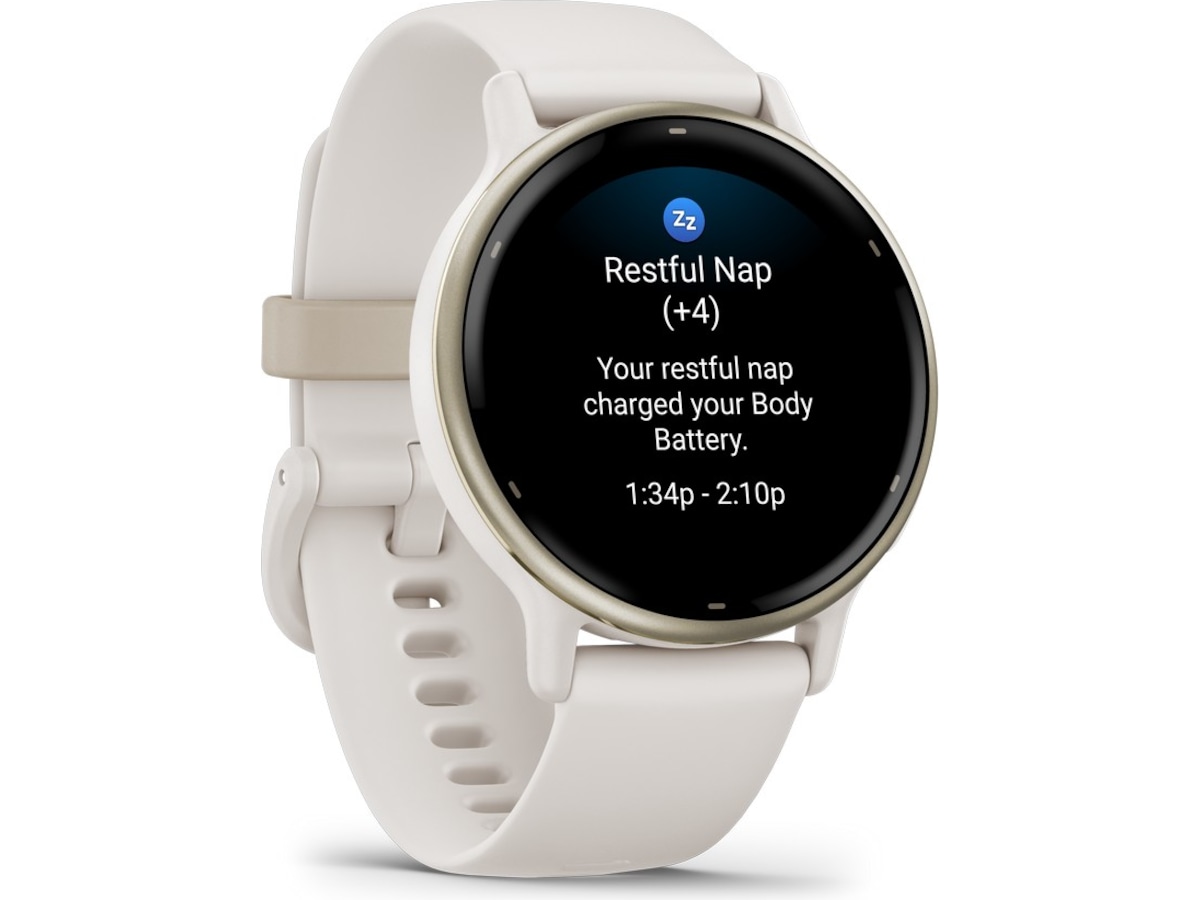 Garmin vivoactive 5 AMOLED Smartklokke (ivory/cream gold) Smartklokker