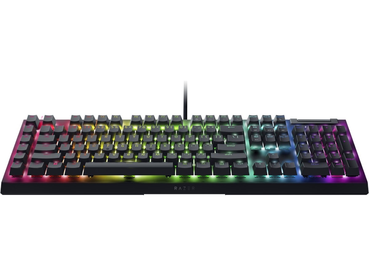 Razer Blackwidow V4 X Green Switch gamingtastatur (sort) Gamingtastatur