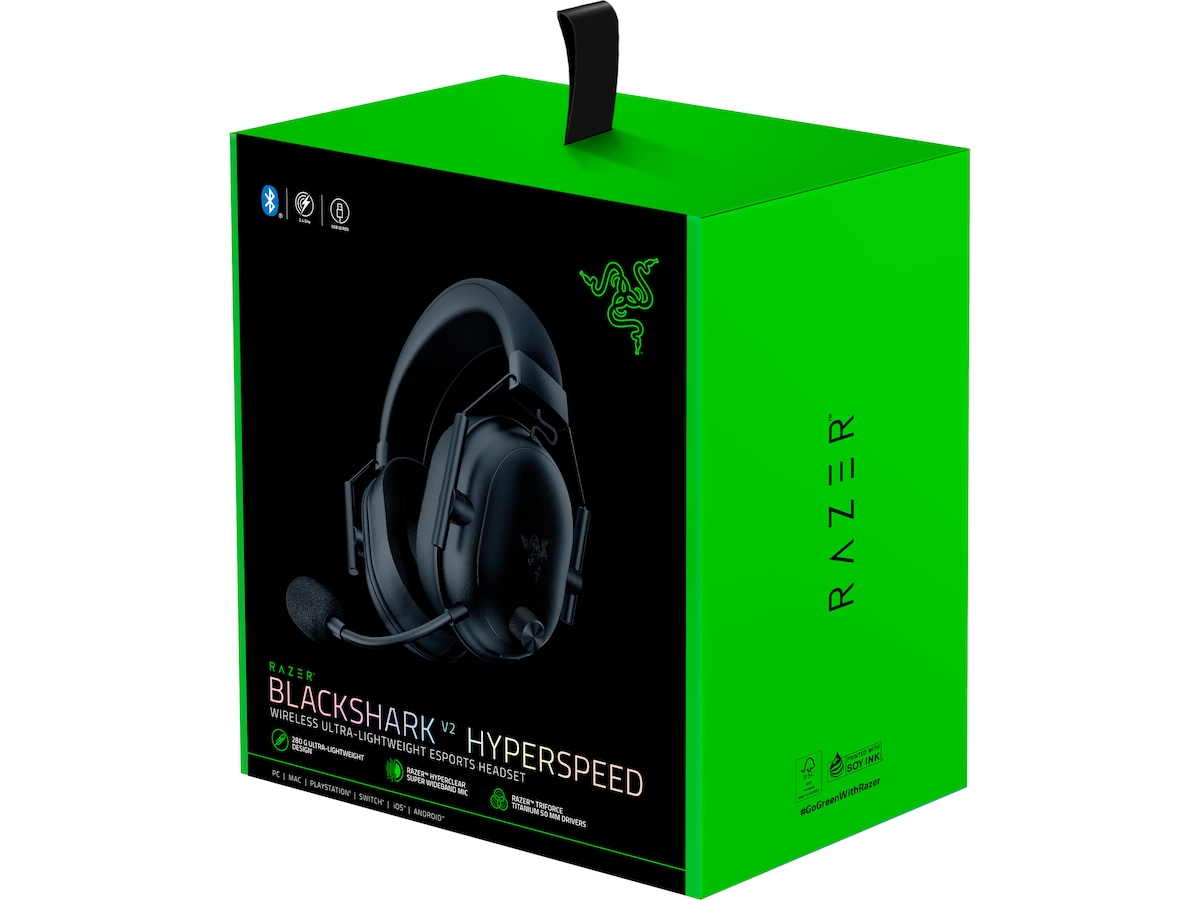 Razer Blackshark V2 Hyperspeed Trådløs Gaming Headset Gamingheadset