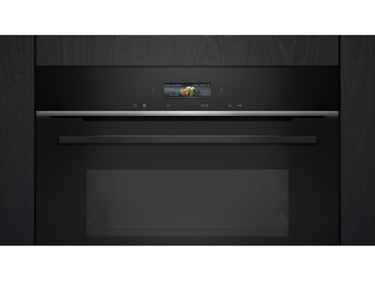 Siemens iQ700 CE732GXB1 Mikrobølgeovn (sort) Mikrobølgeovn